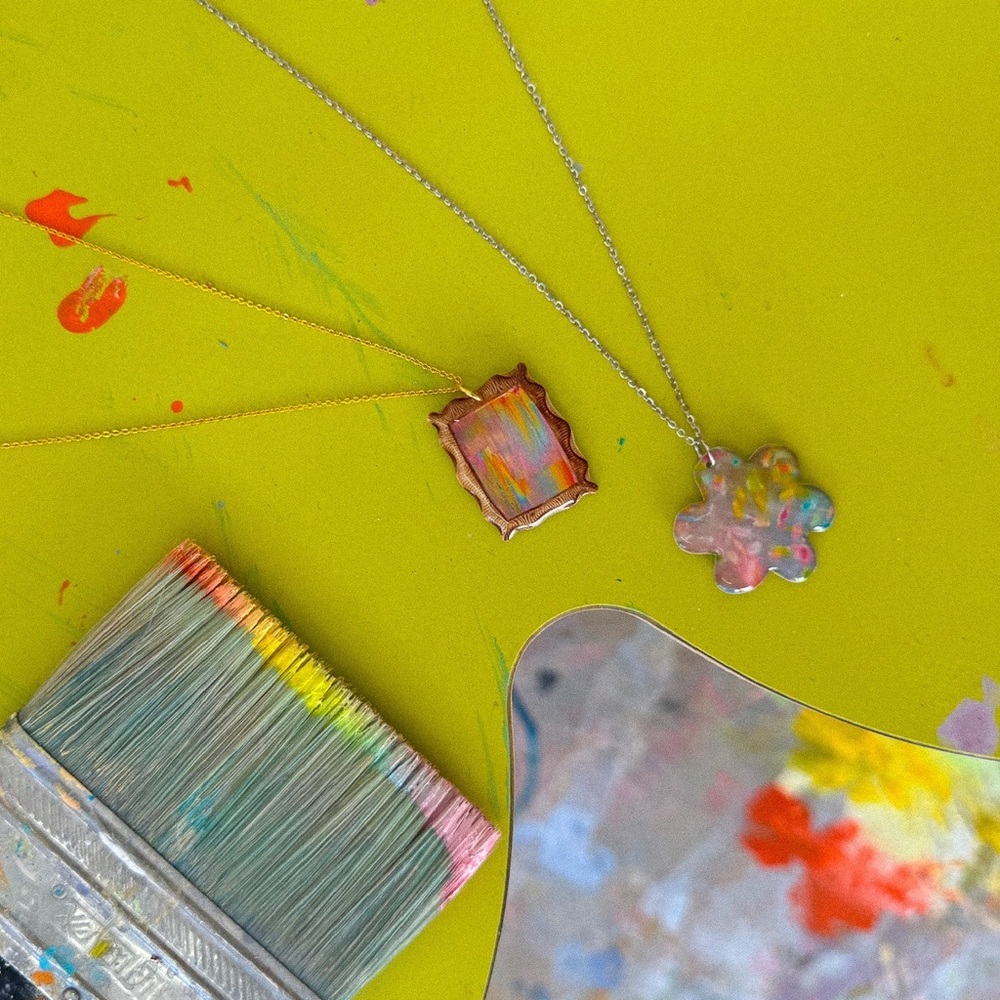 ISO Claire Buckley Haricot Vert Necklace